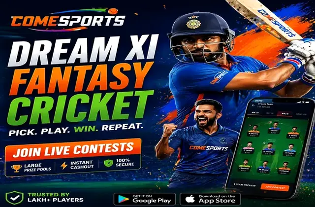 Cricketscore (cricket score) fantasy cricket & matchday visual 1